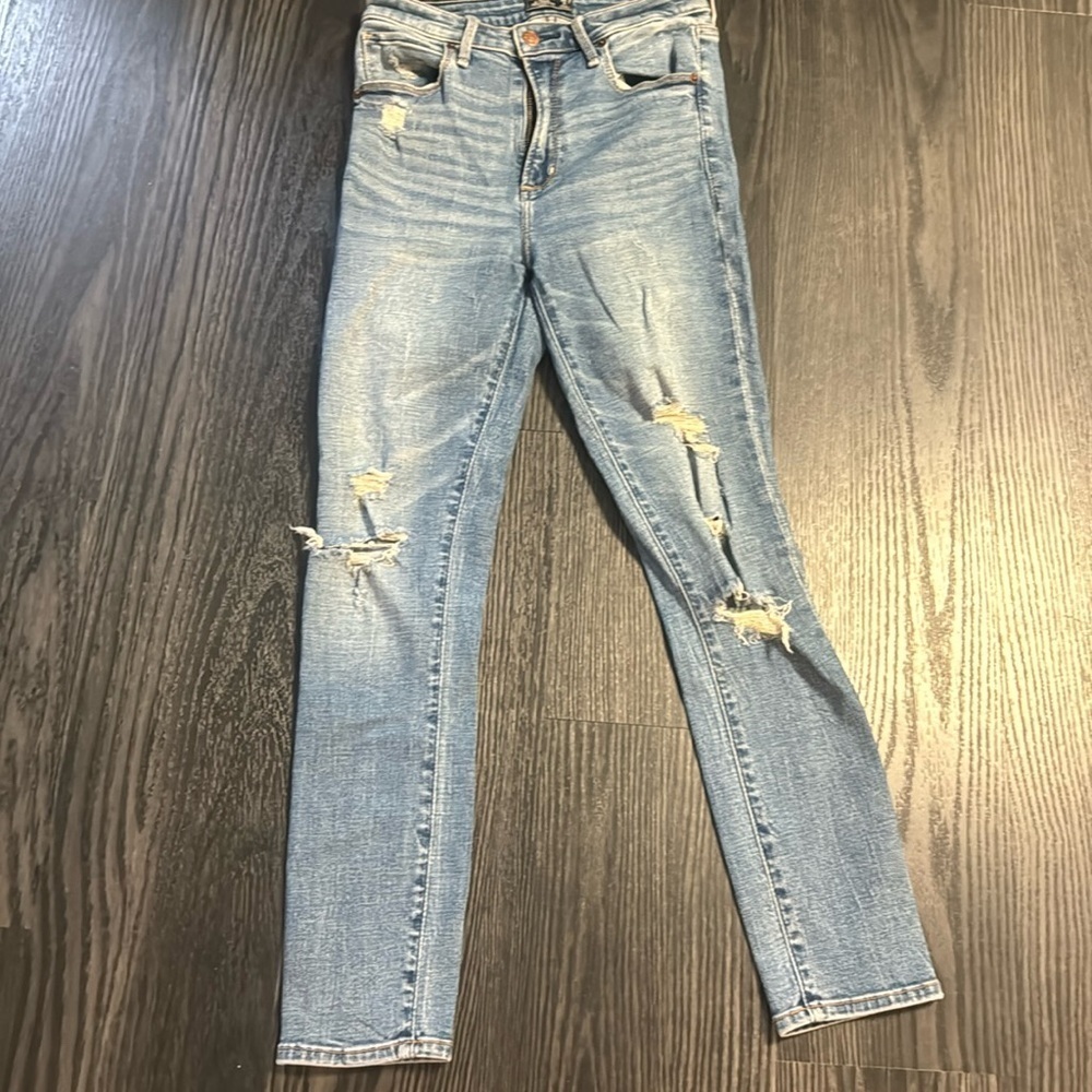 🍍ABERCROMBIE & FITCH SIMONE HIGH RISE ANKLE🍍sz 26/2